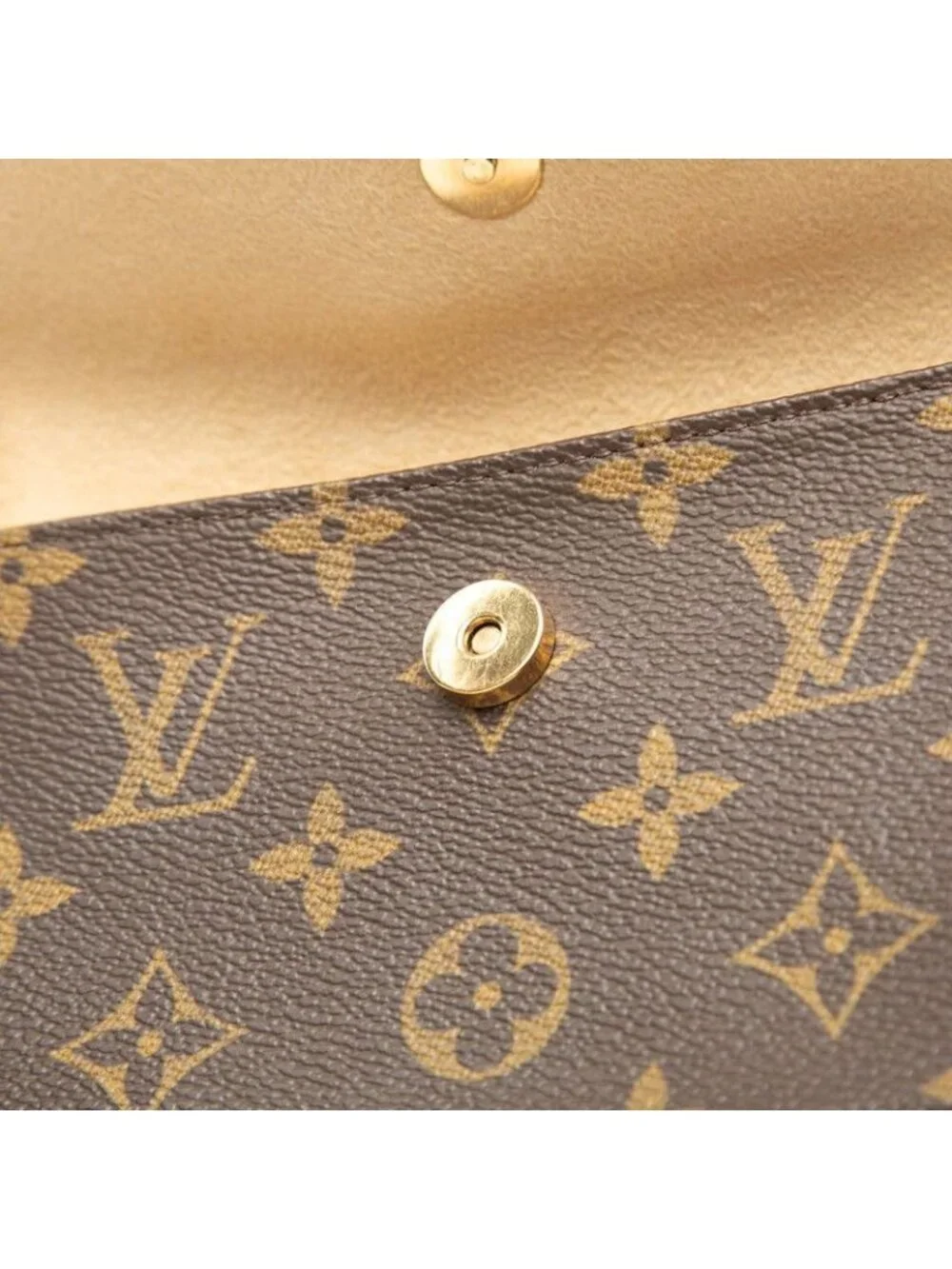 Louis Vuitton Monogram Pochette Florentine Belt Bag Shoulder Back Brown Leather